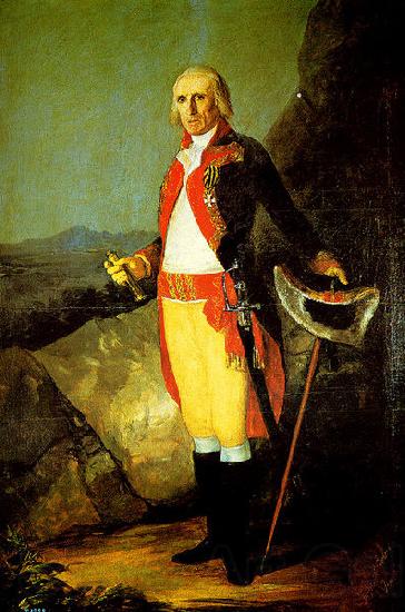 Francisco de Goya General Jose de Urrutia y de las Casas Norge oil painting art